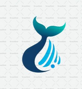 Walflosse und Wasser